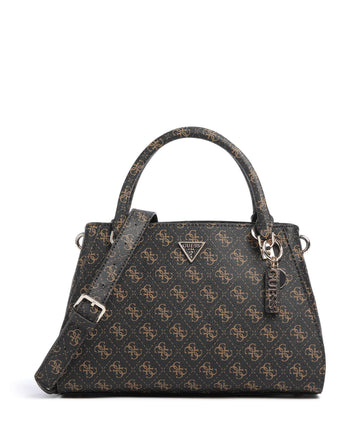 Guess Noelle Q Logo Käsilaukku brown logo