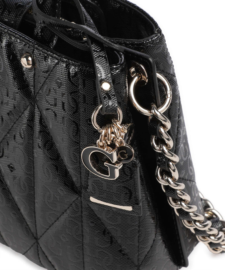 Guess Aldina G-Shine Handbag black