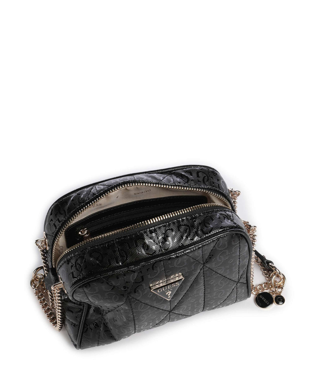 Guess Aldina G-Shine Crossbody bag black