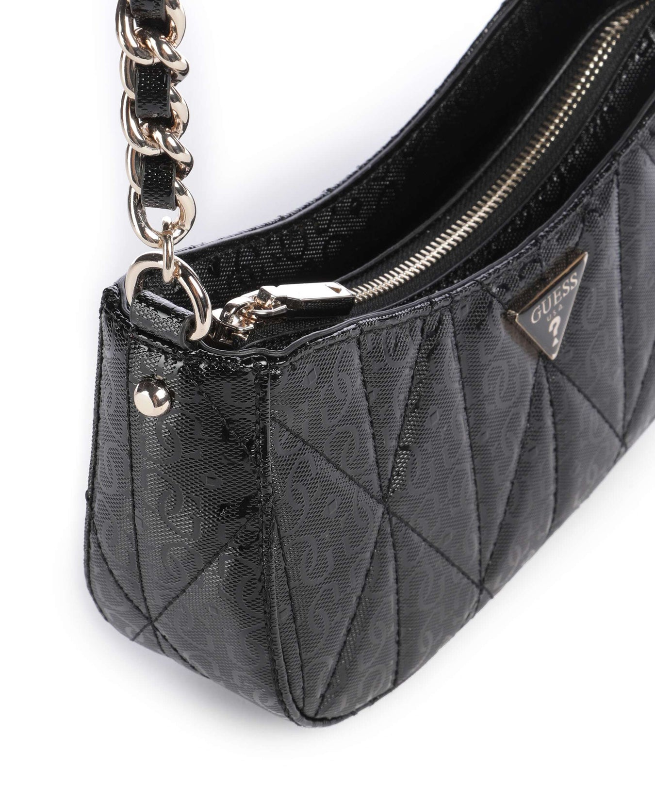 Guess Aldina G-Shine Shoulder bag black