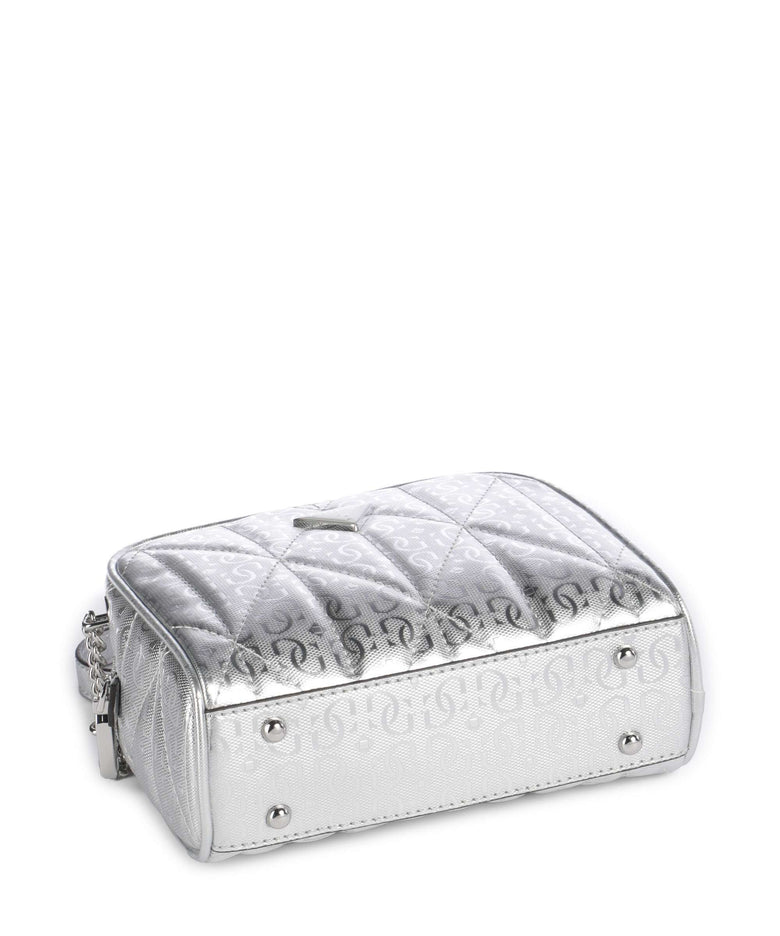 Guess Aldina G-Shine Crossbody bag silver