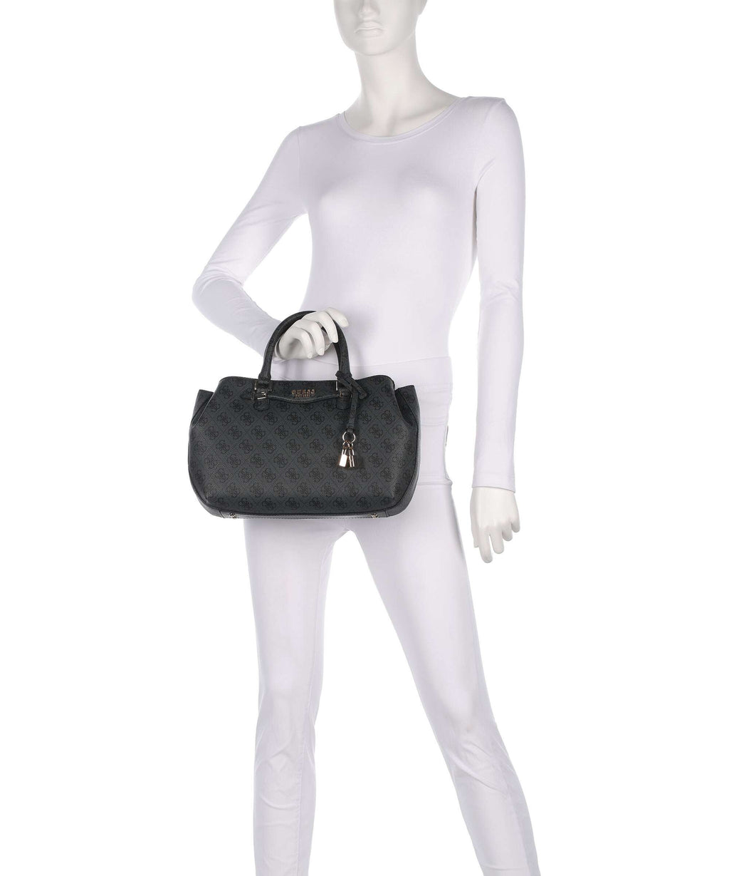 Guess Katya 4G Logo Handbag coal logo