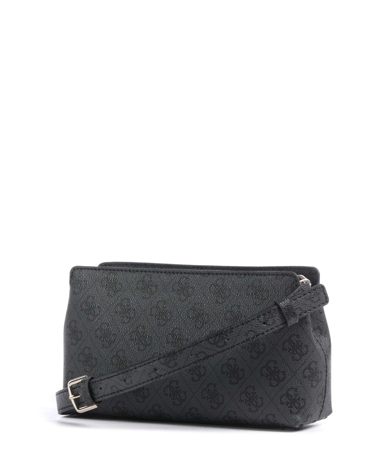 Guess Katya 4G Logo Crossbody bag coal logo