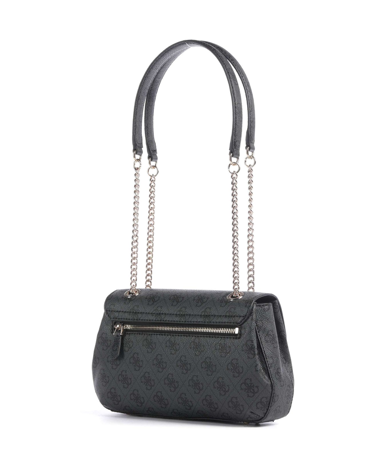 Guess Katya 4G Logo Shoulder bag coal logo