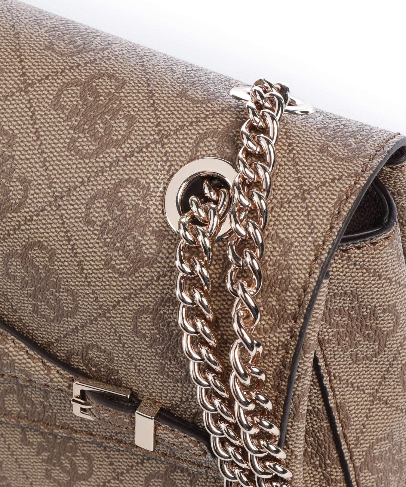 Guess Katya 4G Logo Shoulder bag latte logo