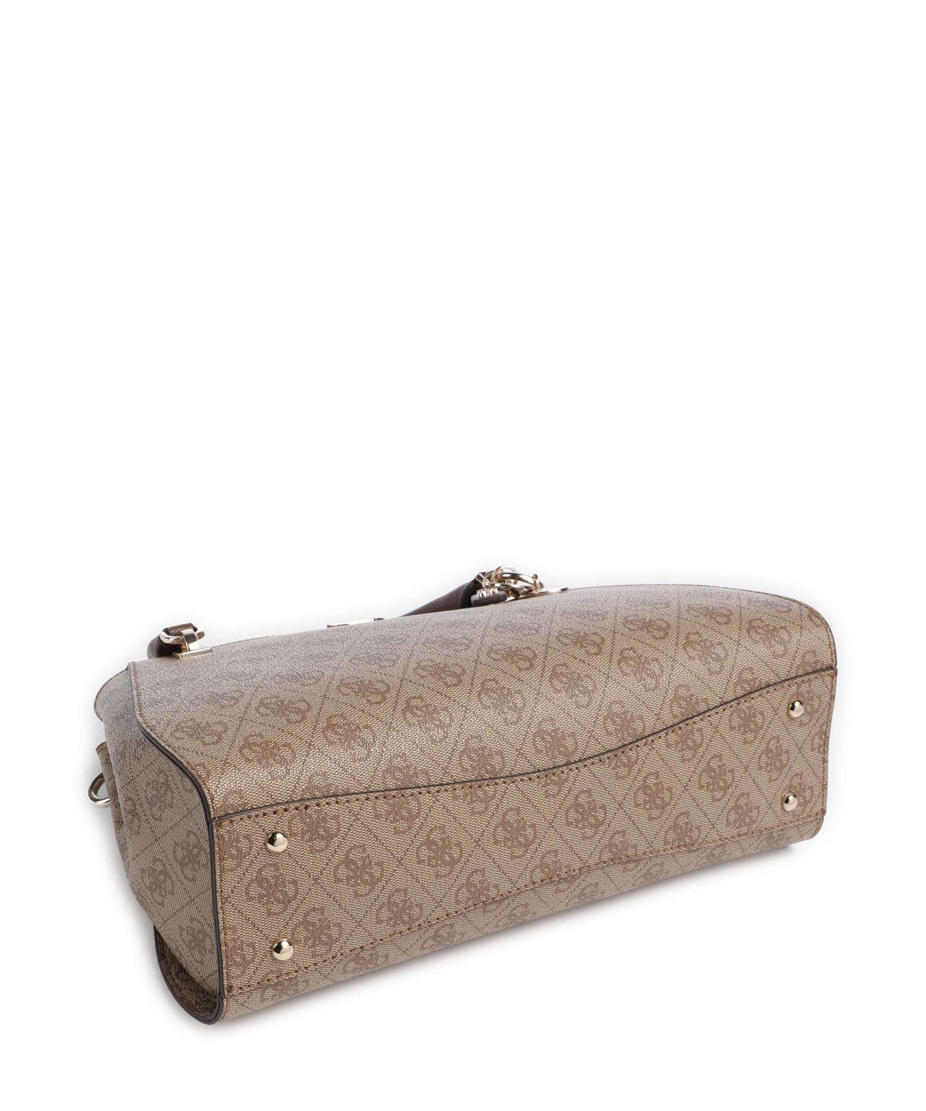 Guess Noelle 4G Logo Handbag latte logo/brown