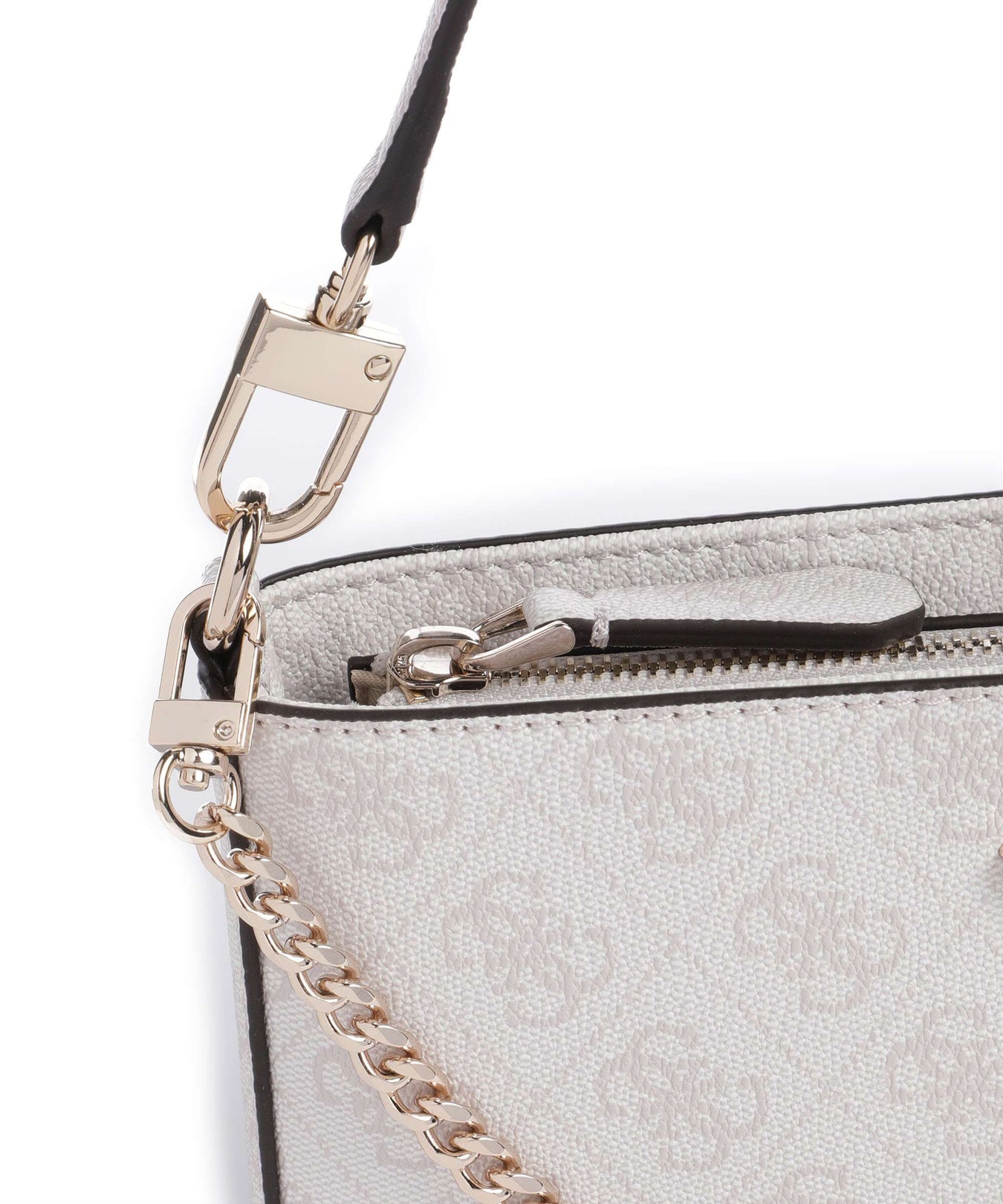 Guess Noelle Mini Shoulder bag white logo