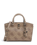 Guess Queensland Big 4G Logo Käsilaukku latte logo