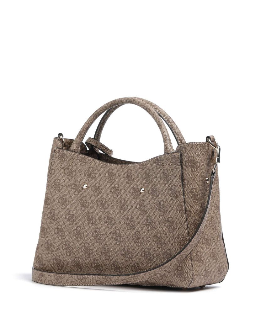 Guess Brenton Handbag latte logo