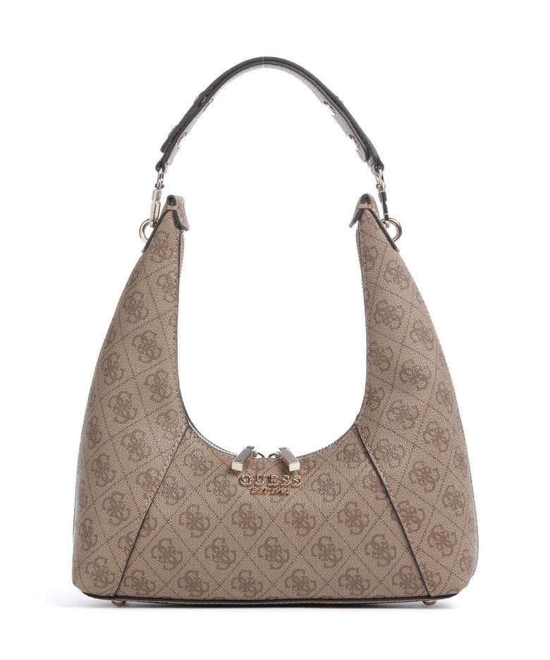 Guess Calista Shoulder bag latte logo