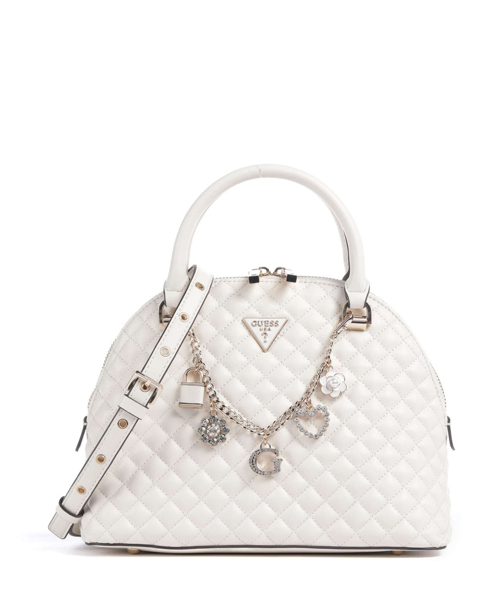 Guess Everlee Handbag offwhite