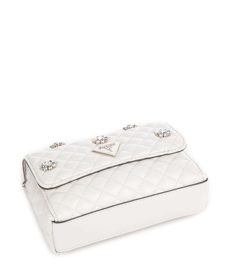 Guess Everlee Shoulder bag offwhite