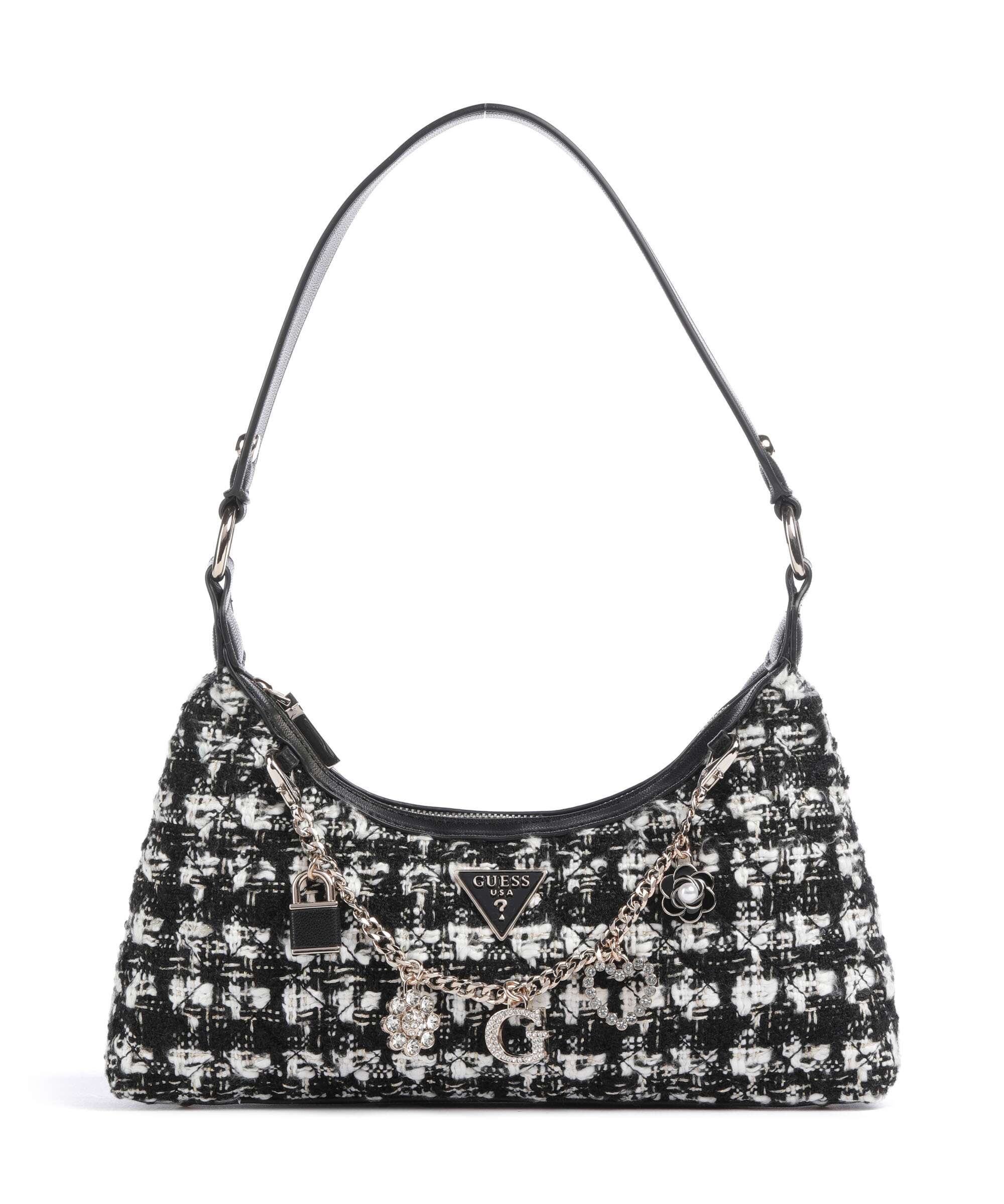 Guess Everlee Shoulder bag black/multicolour