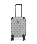 Guess Berta 4G Logo 4-Pyöräiset matkalaukku slate grey