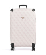 Guess Berta 4G Logo 4-Pyöräiset matkalaukku rose water logo