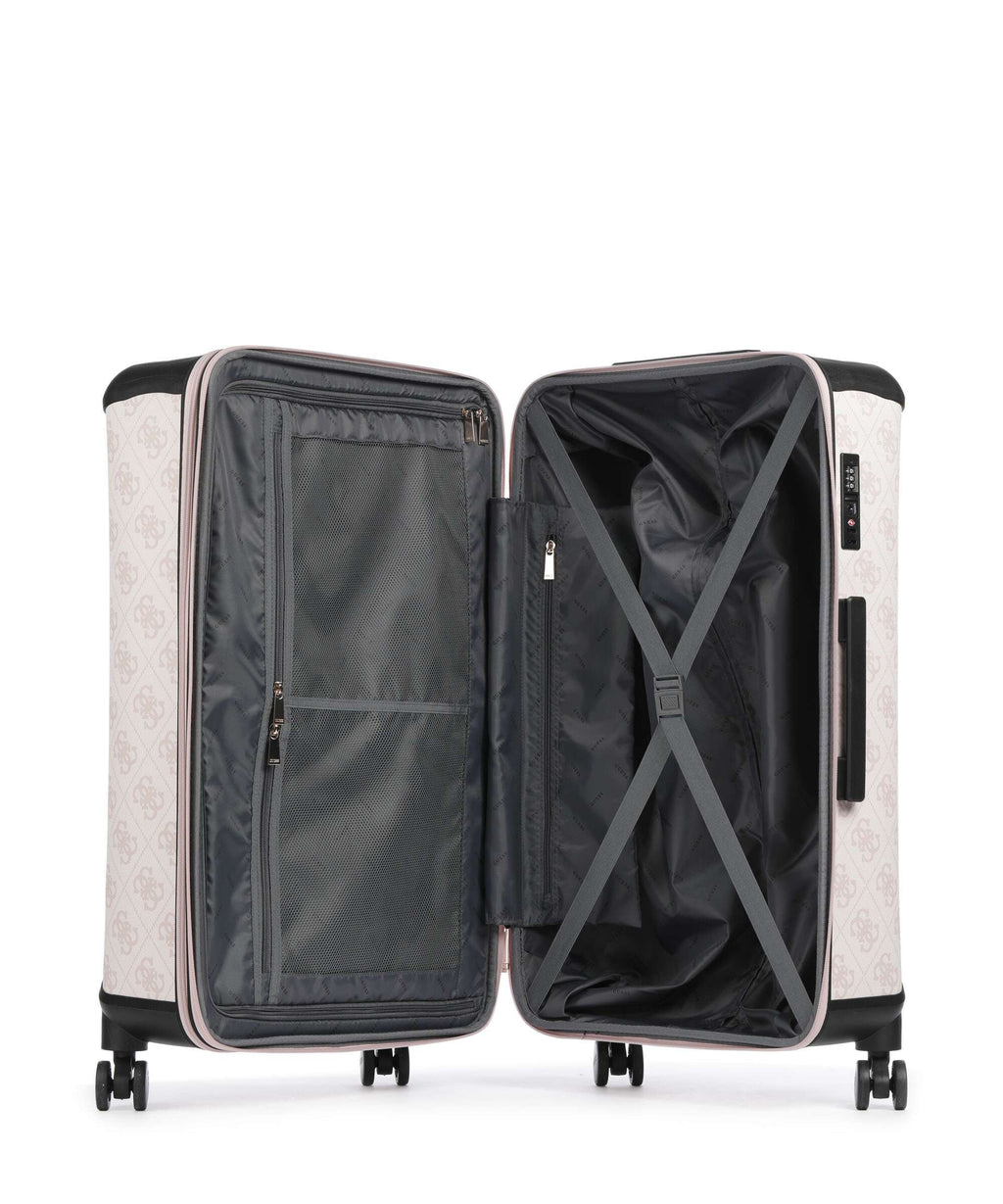 Guess Berta 4G Logo Spinner (4 wheels) rose water logo