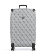 Guess Berta 4G Logo 4-Pyöräiset matkalaukku slate grey