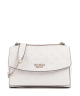 Guess Phoebe Peony Debossed Olkalaukku offwhite logo