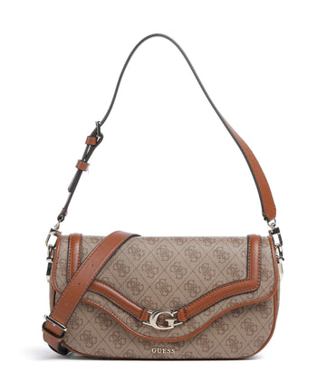 Guess Dea Olkalaukku latte logo