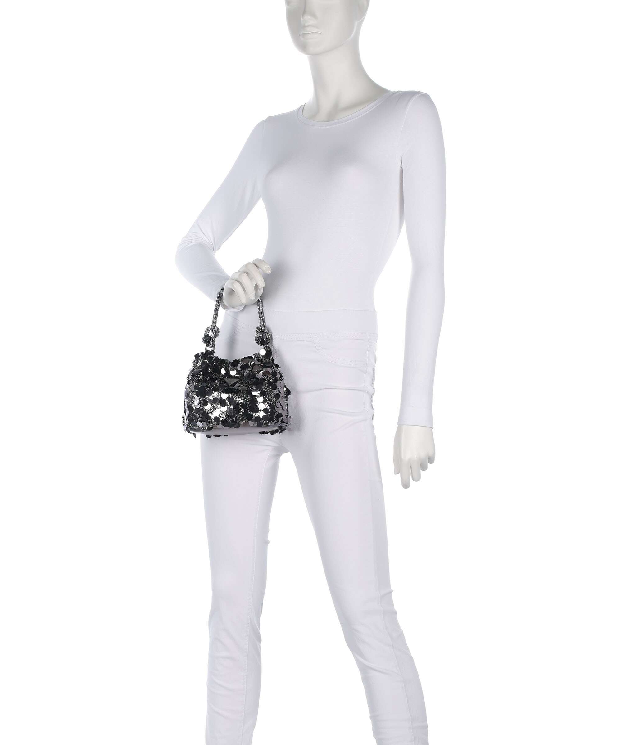 Guess Holiday Bucket bag pewter