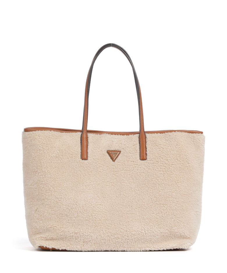 Guess Large Tote bag natural/cognac