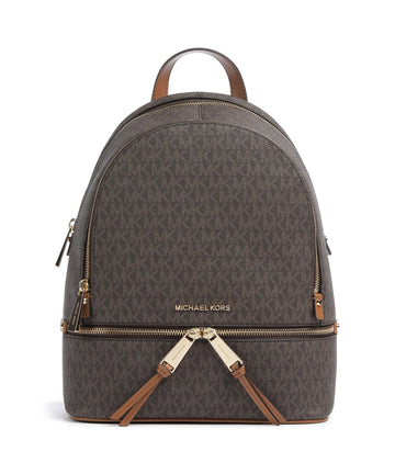 Michael Kors Rhea Zip Reppu brown