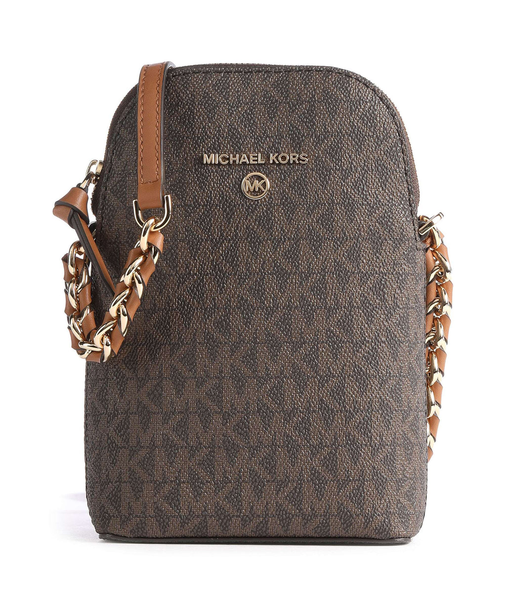 Michael Kors Jet Set Charm Phone bag brown/acorn