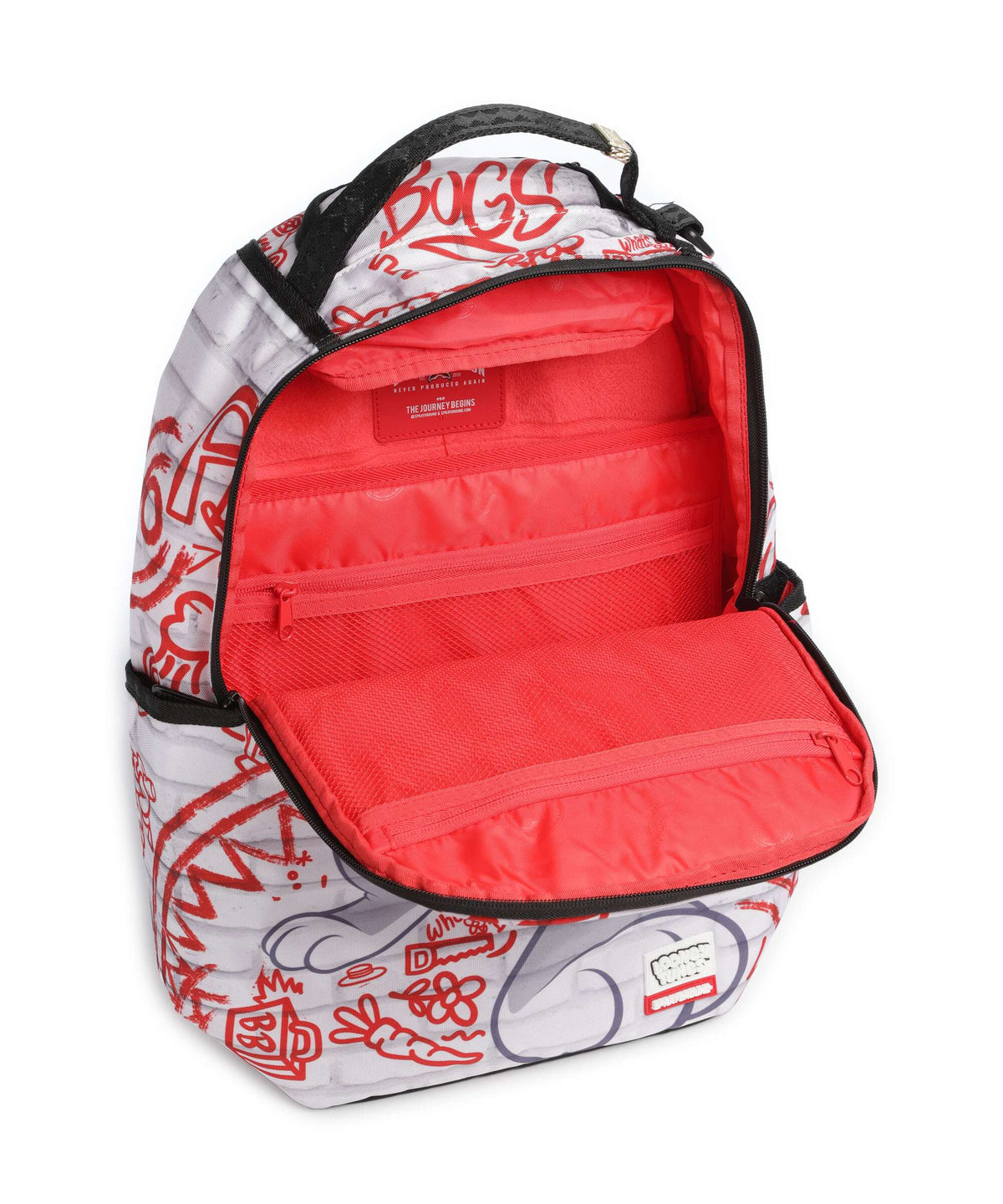 Sprayground Looney Tunes Graffiti Bugs Backpack white