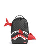 Sprayground Shark Smashed Through Reppu black