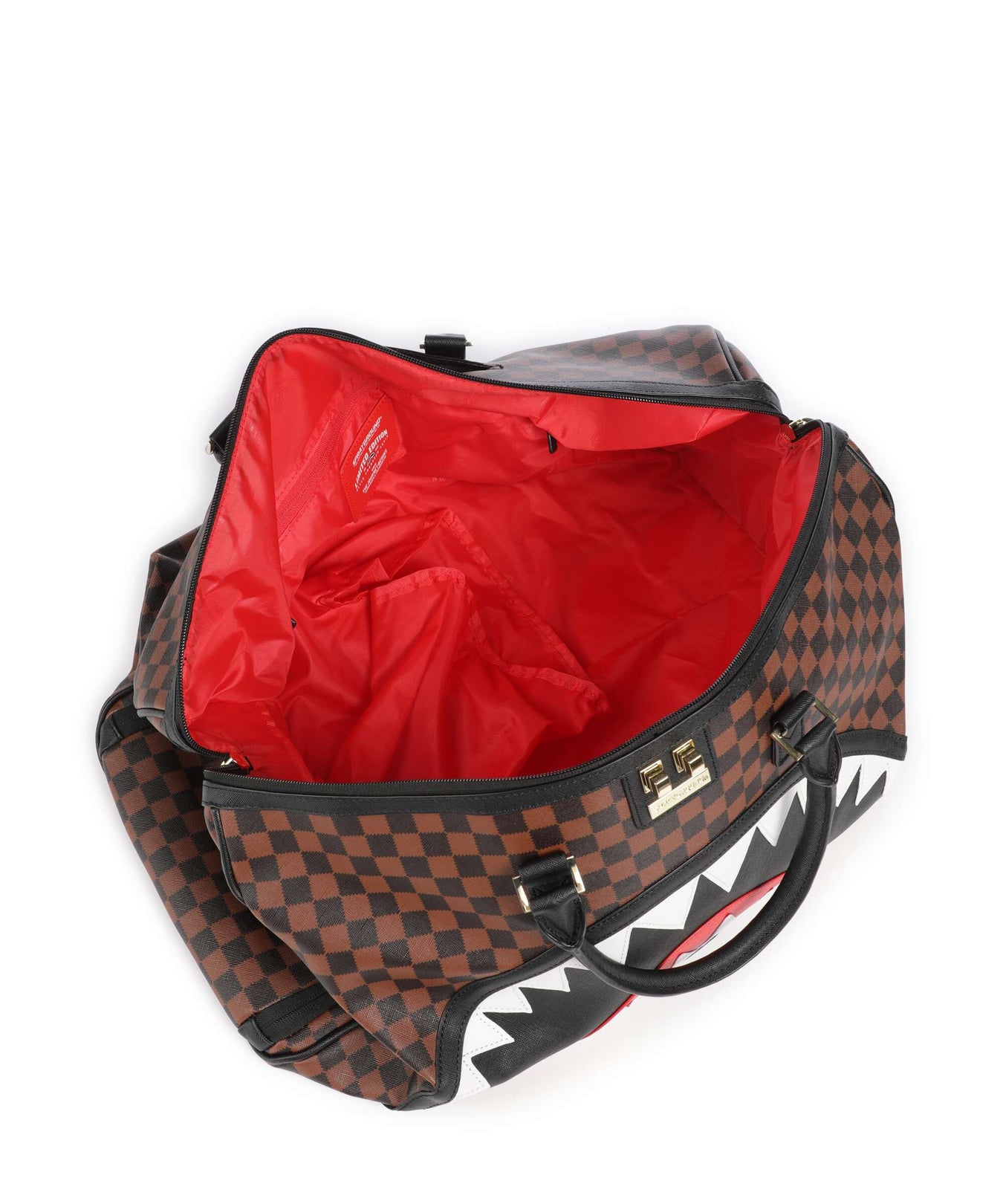 Sprayground Sawtooth Sharks in Paris Weekend bag brown