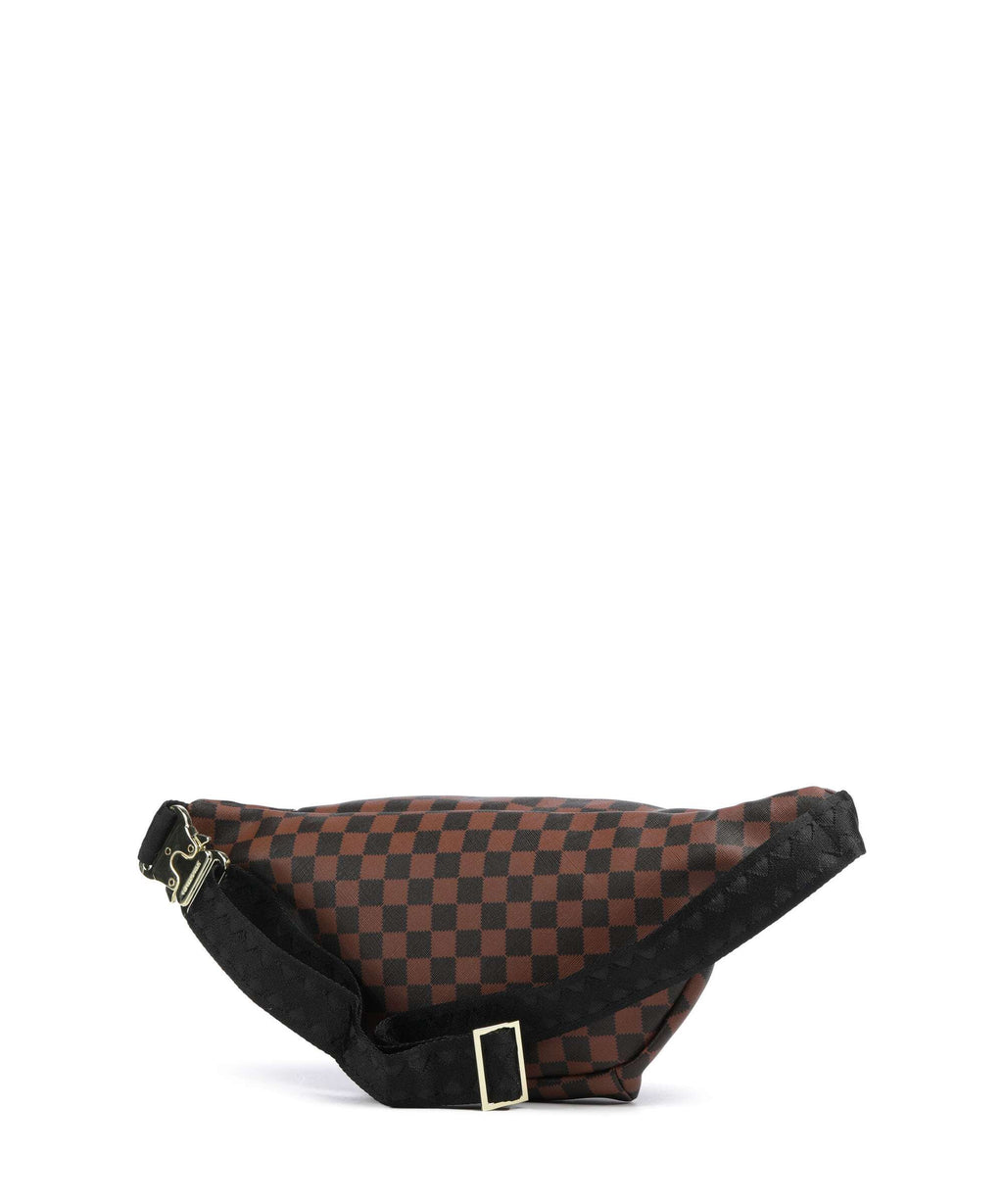 Sprayground Sawtooth Sharks in Paris Fanny pack brown