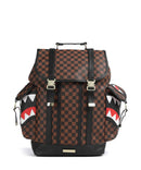Sprayground Sawtooth Sharks in Paris Monte Carlo Reppu brown