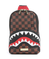 Sprayground Sawtooth Sharks in Paris Vartalolaukku brown