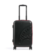 Sprayground Printed Zipper Shark 4-Pyöräiset matkalaukku black