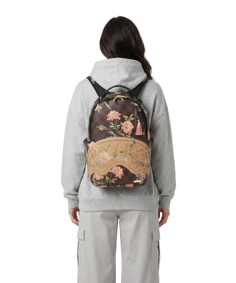 Sprayground AI Henny Floral Backpack brown