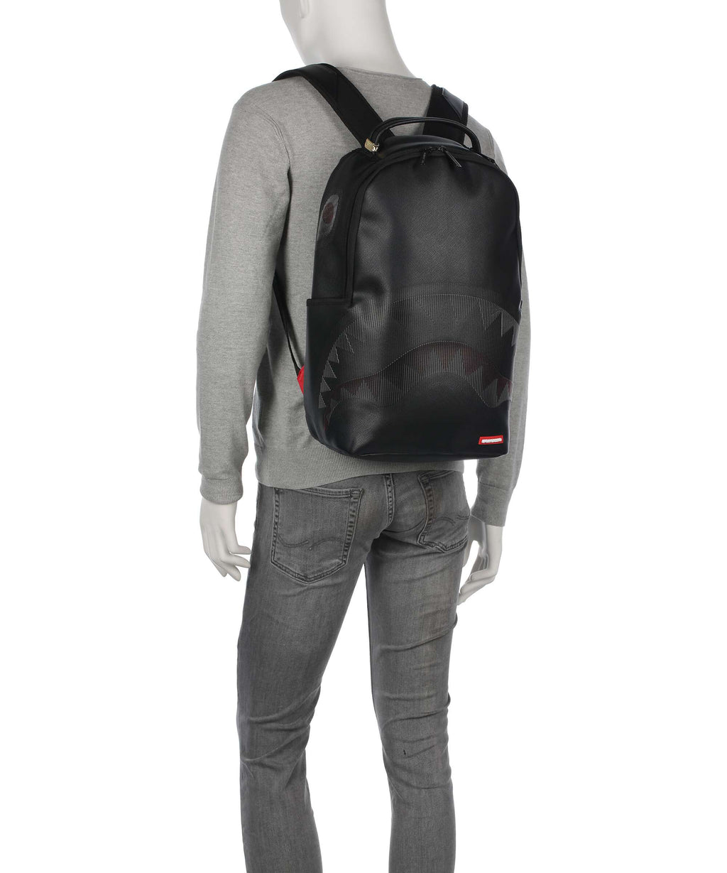 Sprayground Disappearing Shark Backpack black