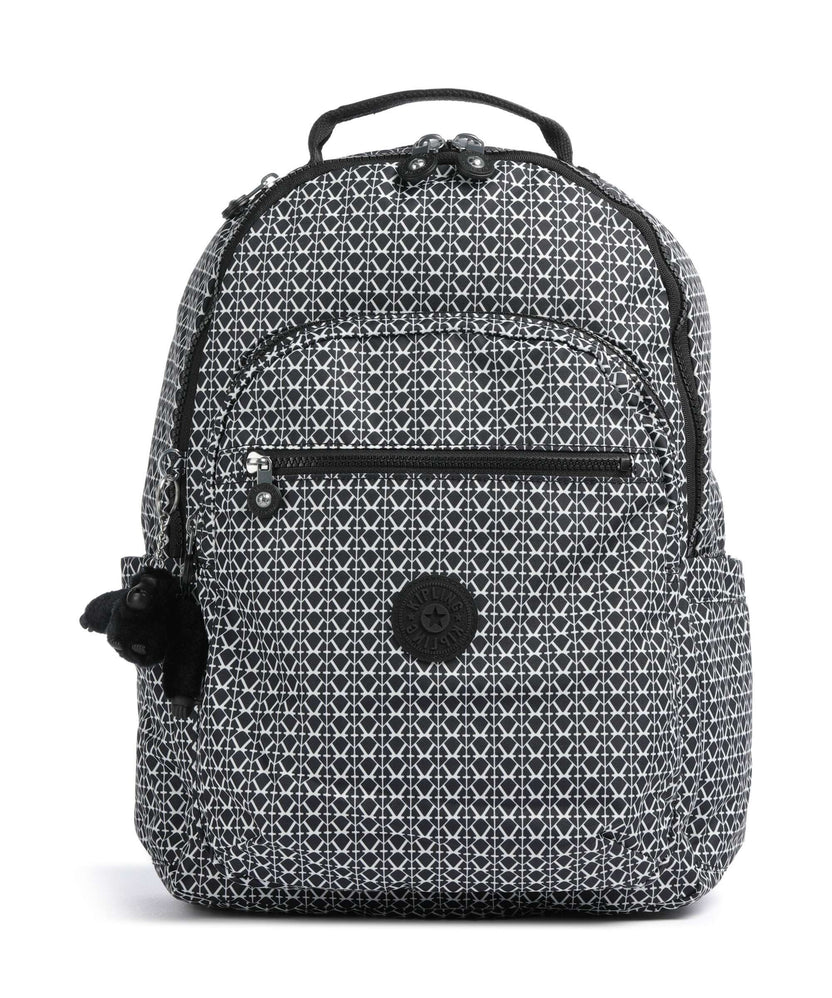 Kipling Basic Seoul Backpack signature print