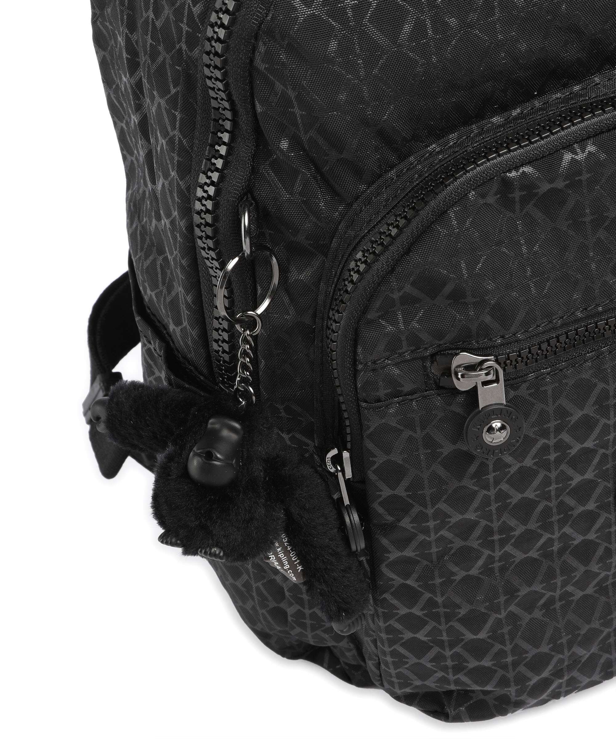 Kipling Basic Seoul S Backpack signature embossed