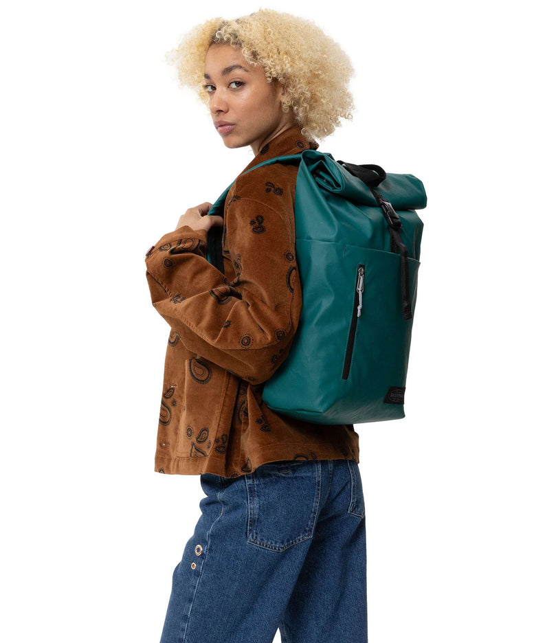 Eastpak Tarp Up Roll Rolltop backpack tarp petrol