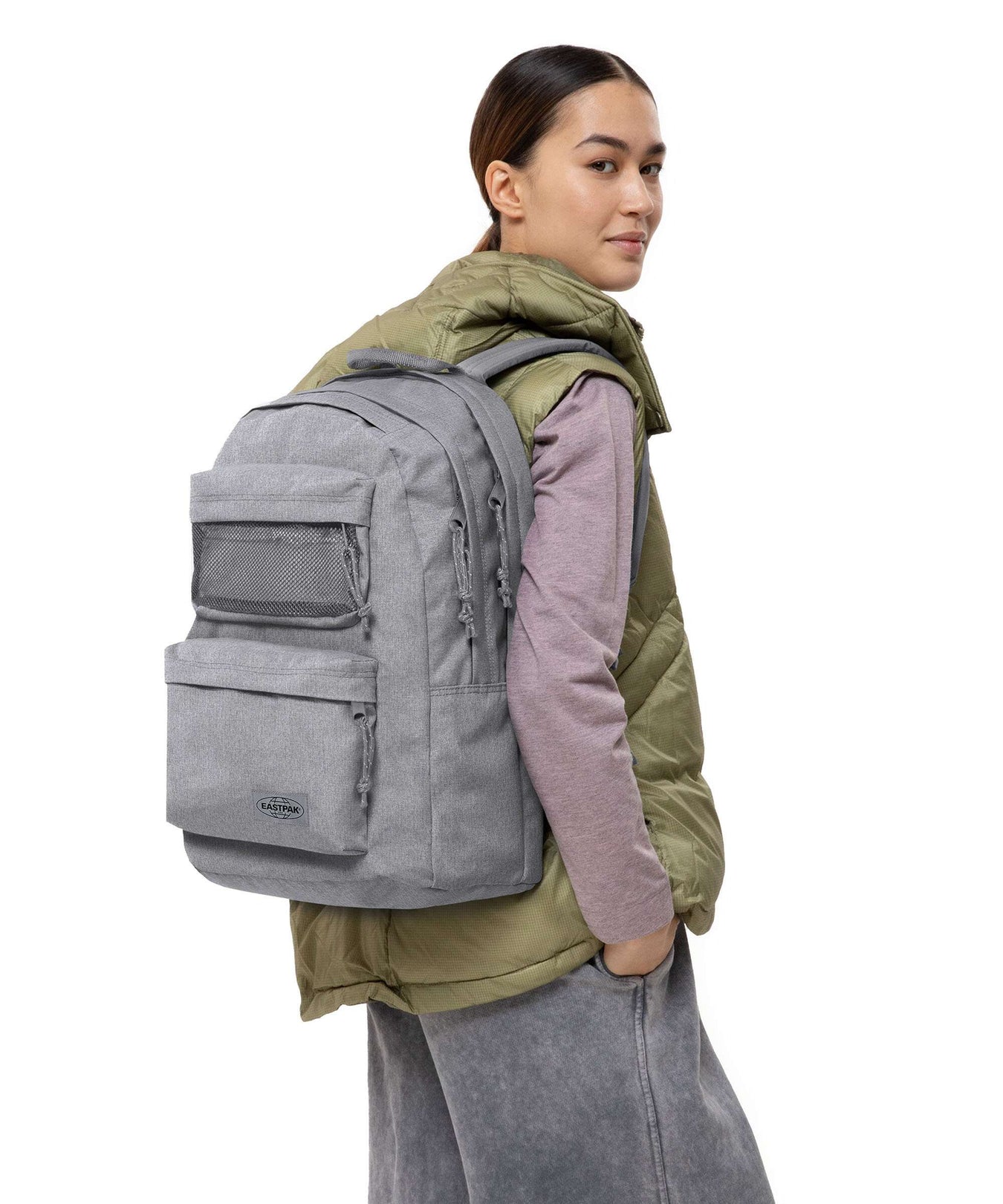 Eastpak DBL Office Backpack sunday grey