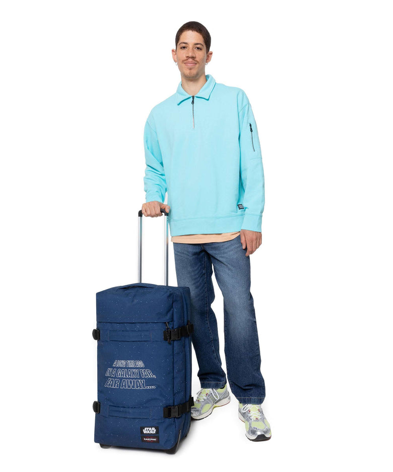 Eastpak Star Wars Transit'r M Travel bag with wheels stars navy