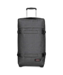Eastpak Transit'R L Matkalaukku pyörillä black denim