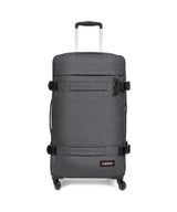 Eastpak Transit'R 4 M 4-Pyöräiset matkalaukku black denim