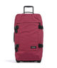 Eastpak Tranverz M Matkalaukku pyörillä wine burgundy