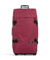 Eastpak Tranverz L Matkalaukku pyörillä wine burgundy