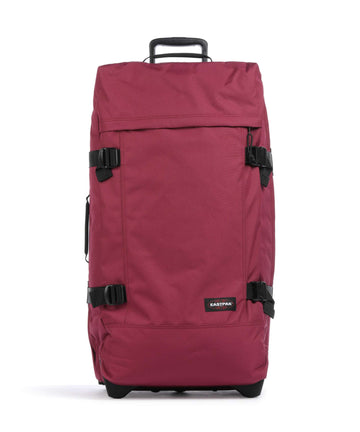 Eastpak Tranverz L Matkalaukku pyörillä wine burgundy