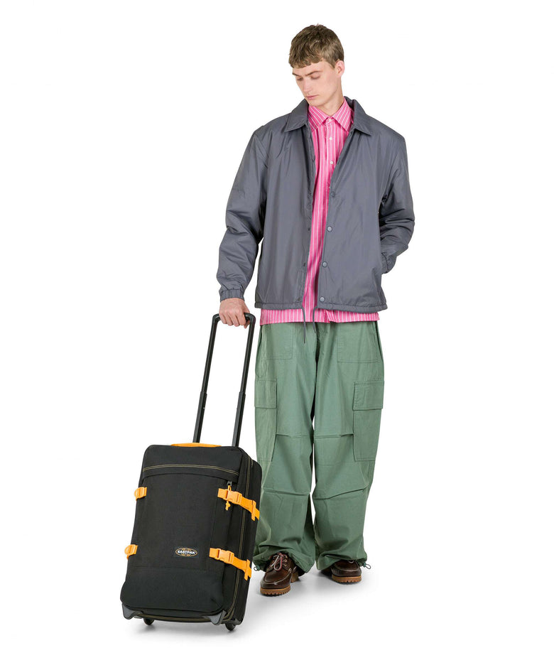 Eastpak Tranverz S Travel bag with wheels kontrast mango