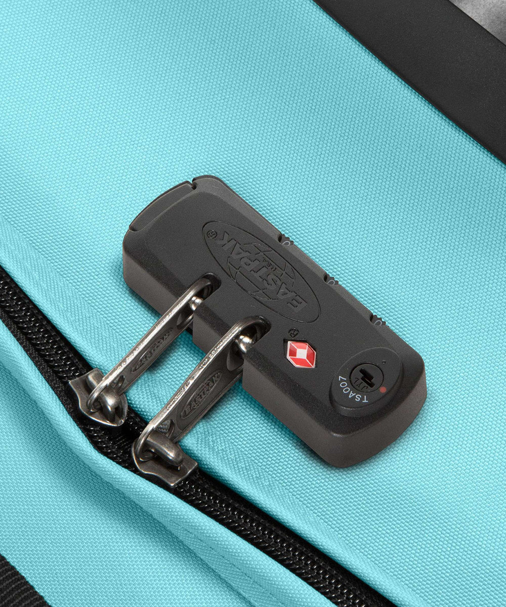 Eastpak Tranverz M Travel bag with wheels waterfall blue