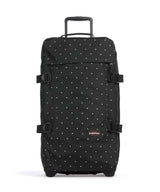 Eastpak Tranverz M Travel bag with wheels dots black/silver