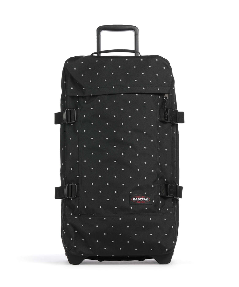Eastpak Tranverz M Travel bag with wheels dots black/silver